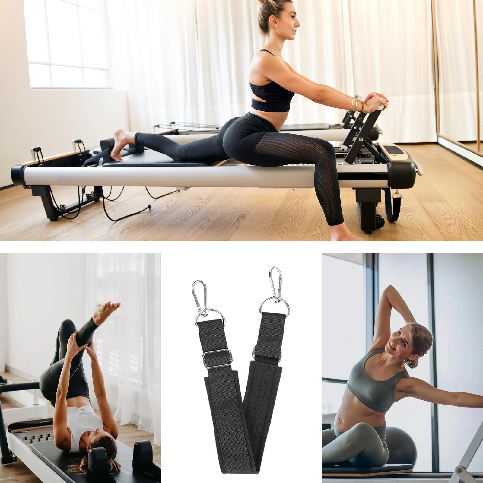 Pilates & Yoga With Harna - สายรัดเท้าพิลาทิสแบบหนา ปรับได้ กันลื่น ทนทาน สำหรับโยคะ พิลาทิส
