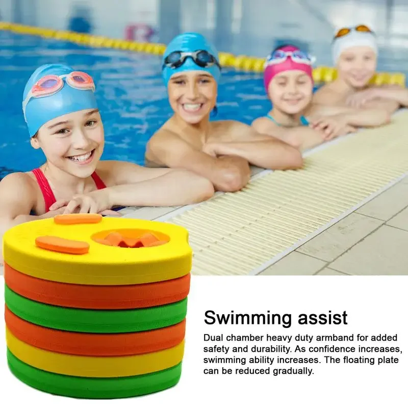 6 ชิ้น/เซ็ตว่ายน้ําแขนลอยแผ่นโ - Exercise Disc Inflatable บทวิจารณ์และราคา